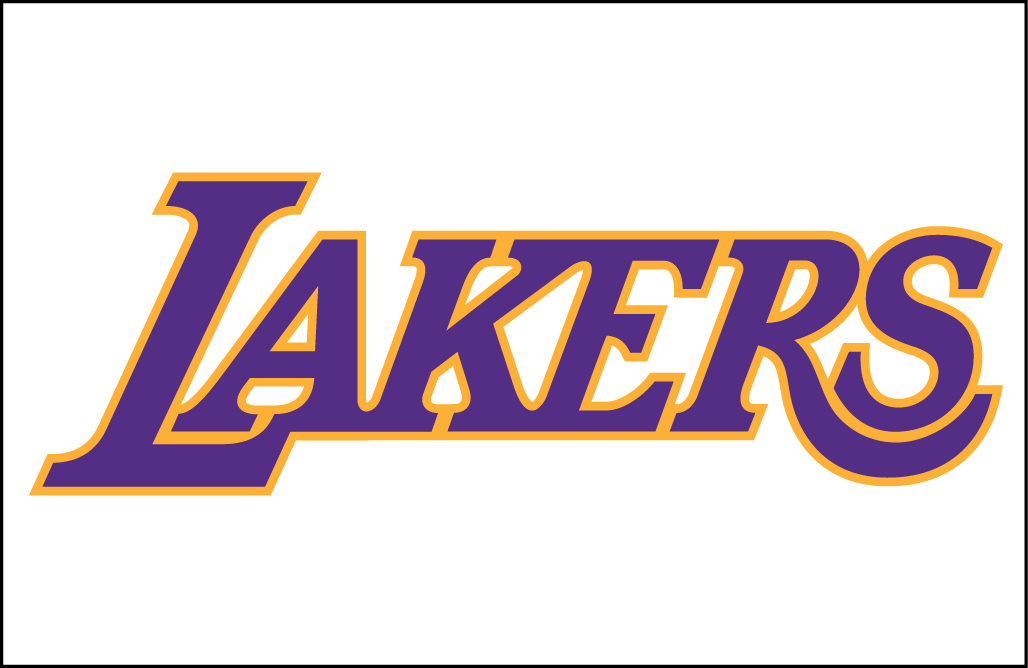 Los Angeles Lakers 2001-Pres Jersey Logo iron on heat transfer v2